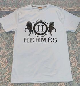 Hermes Graphic Tee light blue 🫶