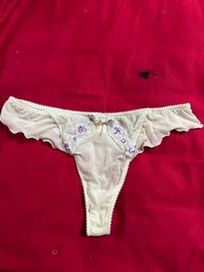 Floral Thong Panty