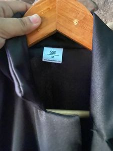 Sleeveless Black Blazer