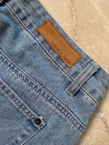 Floral Design Artsy Denim