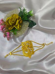 Gold Plated Mantasha/Bajuband/Bracelet