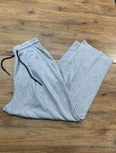 Grey Wide Leg Lounge Pants