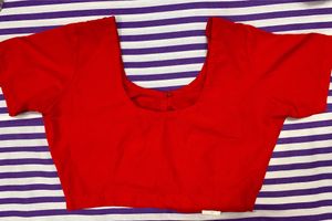 BRAND NEW VERMILLION RED BLOUSE