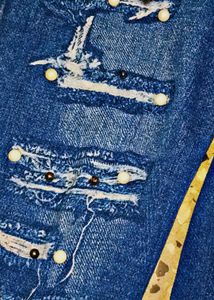Embellished Denim Jeans