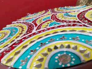 Customized Lippan Art (Glass Work )