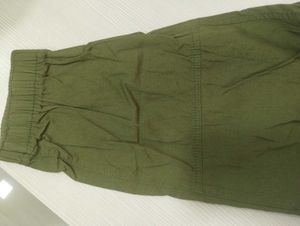 Olive green cargo pants