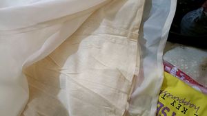 Elegant Gown Cream With DUPATTA