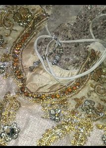 Golden Embellished Dupatta