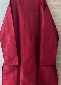 Maroon Kurta