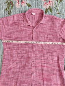 Red Plaid Casual Shirt
