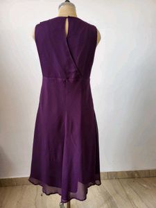 Purple Midi Dress