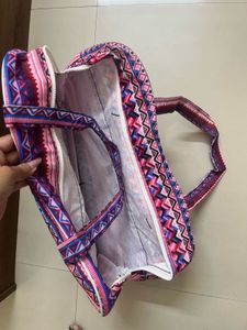 Patterned Gym &amp; Travel Polyester Bag