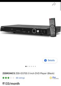 Zebronics Dvd Player Unused