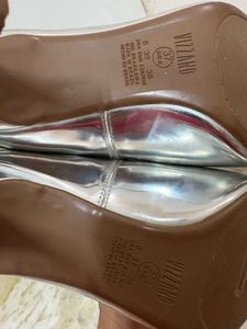 Silver Pointed Luxury Heels