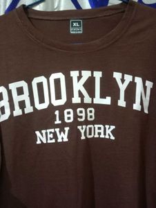 Brooklyn Brown Graphic Tee