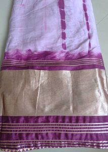 Purple  Saree