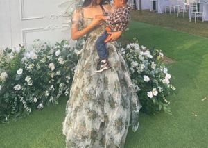 Floral Custom Gown
