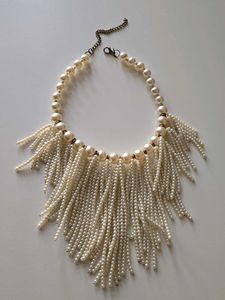 ODETTE Pearl Waterfall Necklace
