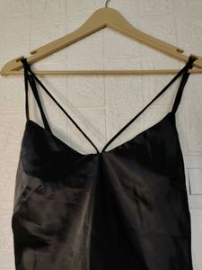 Black Backless Dress