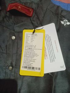 Men&#39;s Grey Kurta