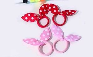 Rabbit Ribben And Pearl Clip