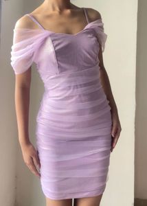 Lavender Birthday Aesthetic Dress