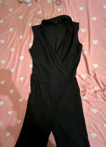Sleeveless Black Jumpsuit