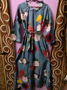 Floral Print Maxi Dress