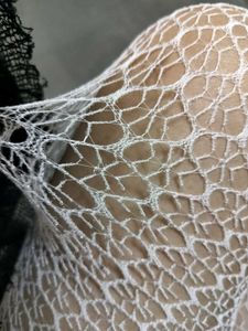 White Patterned Leggings