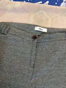Streachble Grey Based Black Self Embossed Pant