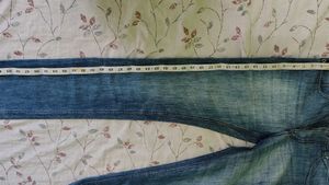 Light Wash Denim Jeans - 39 Inch Inseam