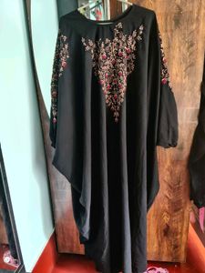 Abaya With Embroidery