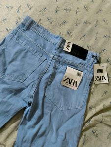 Zara Light Blue Denim Jeans