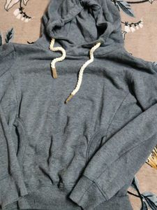 Gray Pullover Hoodie