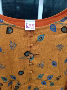 Floral Print Kurta