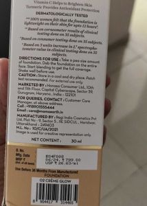 Mama Earth Hydra-Glow Foundation