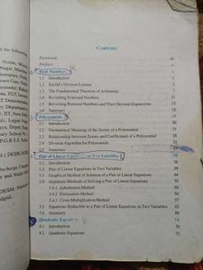 CLASS 10TH MATHS BOOK