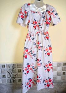 Size S/M 🎁Buy 2 Get 1 Free🎁 Floral Midi Dress
