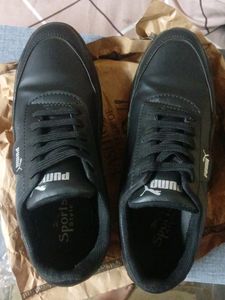 Puma First Copy Black Shoes