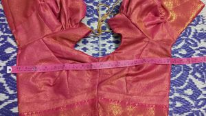 Saree with stitched blouse