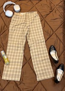 Imported Checked Trousers