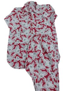 Floral Print Cord Set