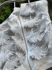 Floral Lace Bomber Jacket