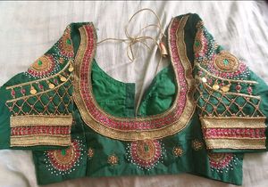 Heavy Work Aari Bridal Blouse