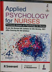 Applied Psychology for Nurses textbook.