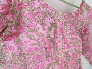🌸 Elegant Pink Wedding Wear Lehenga – For Sale 🌸