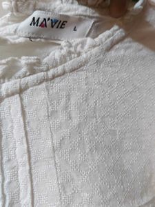 White Long Sleeve Top
