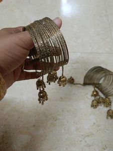 Metal Bangles Free Size