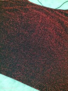 Sparkly Red Cami Crop Top