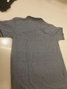 Stylish Grey Polo T-Shirt